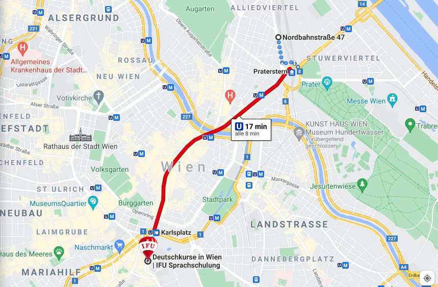 Nordbahnstraße | IFU Sprachschulung
